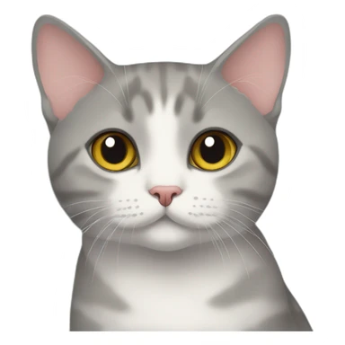 british short hair with ruby sticker