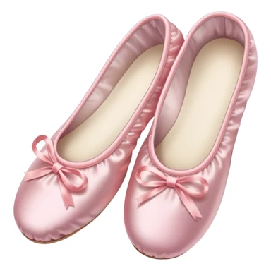 silk ballet slippers sticker
