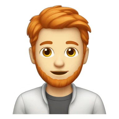 redhead-programmer sticker