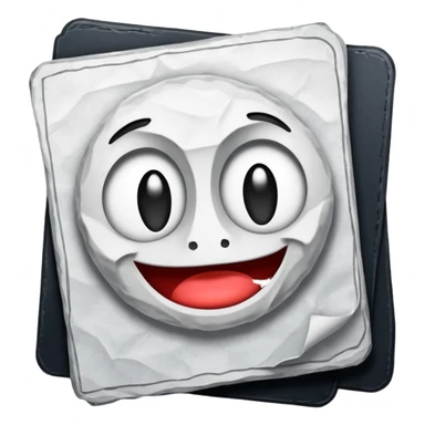 mac os mixed papers skeuomorphicink sticker