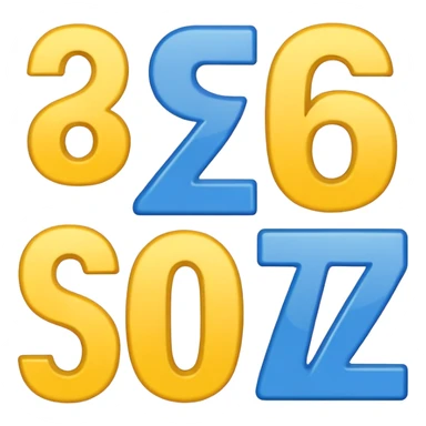 six seven number sticker