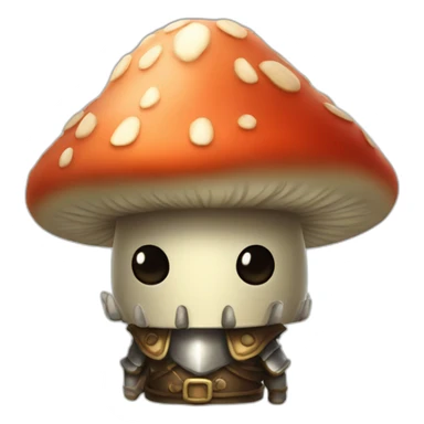mushroom knight sticker