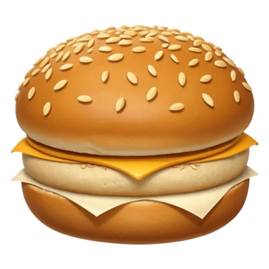 Food bun sticker