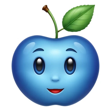 Une  cerise bleu ils8 sticker