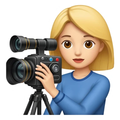 woman making film sticker