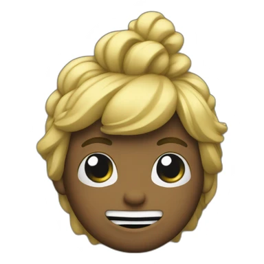 une personne qui dab sticker