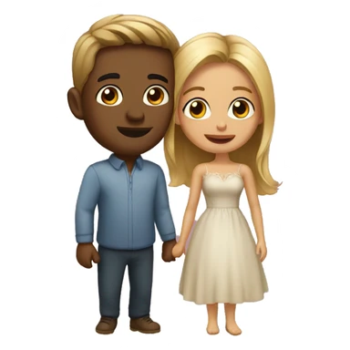 Romantic couple  sticker