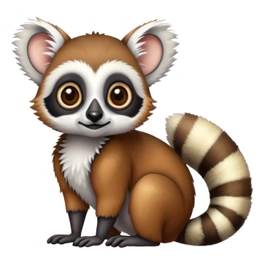 Lemur sticker