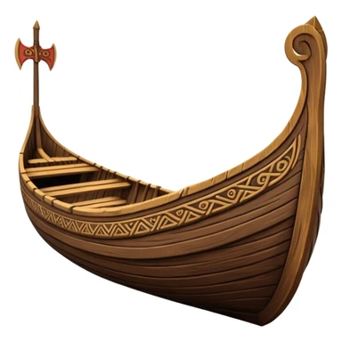 Barco vikingo sticker