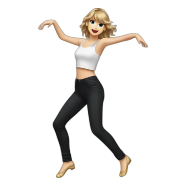 taylor swift dancing sticker