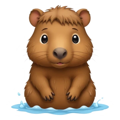 Capybara bebe sticker
