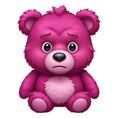 Lotso pink teddy bear villain sticker