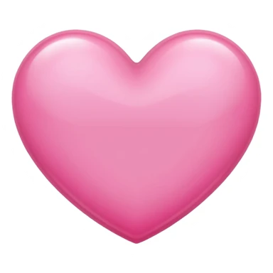 Pink beautiful shining heart  sticker