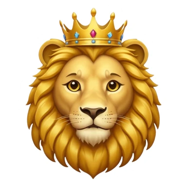 Almighty King Lion sticker