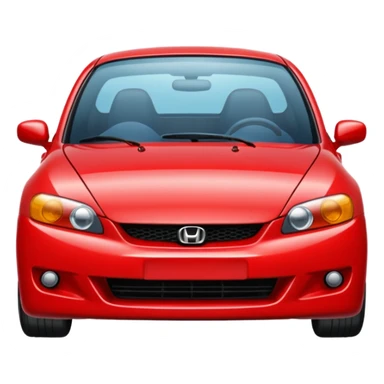 A Honda car emoji sticker