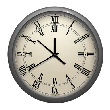 clock sticker
