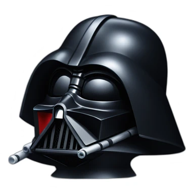 darth Vader curling sticker
