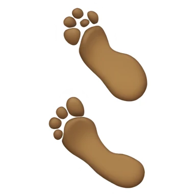Footsteps sticker