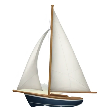 sailboat in the middle of the ocean sticker