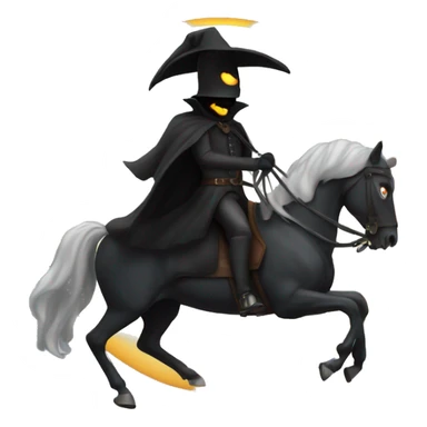 a headless horseman has a problem sticker