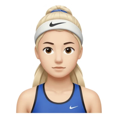 Nike with Fuji face  sticker