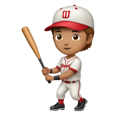 Jugando béisbol  sticker