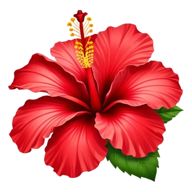 Hibiscus rosa-sinensis sticker
