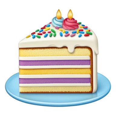 slice of cake sticker