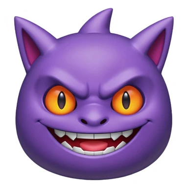 Gengar 2 d sticker