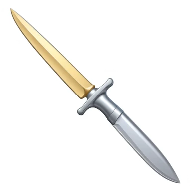 cutlery silver knife sticker