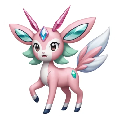 Diancie-Palkia-Amaura-Aurorus-Meloetta-aesthetic-fusion sticker
