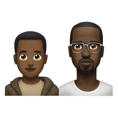 diddy and kanye sticker