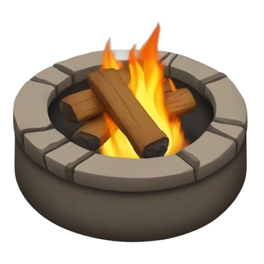 Firepit sticker
