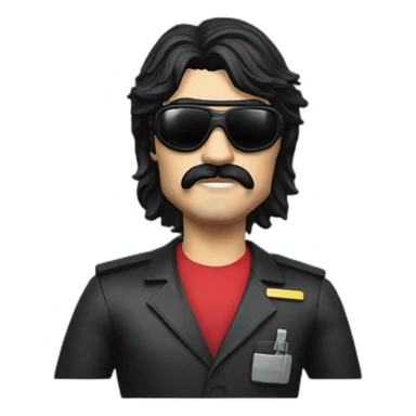 Dr-disrespect sticker