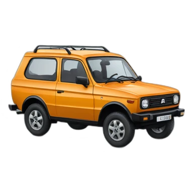 Lada Niva sticker