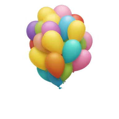 Balloon sticker