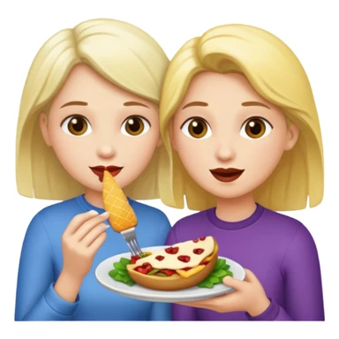 lesbians eating sticker