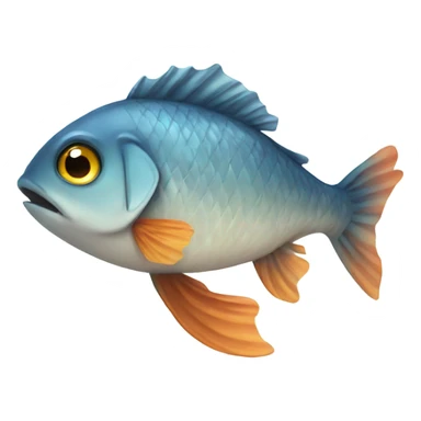 Fish wearing socks sticker