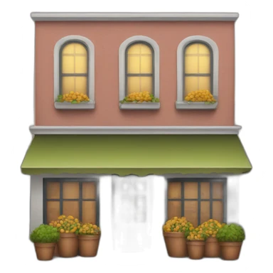 restaurant in the city sticker