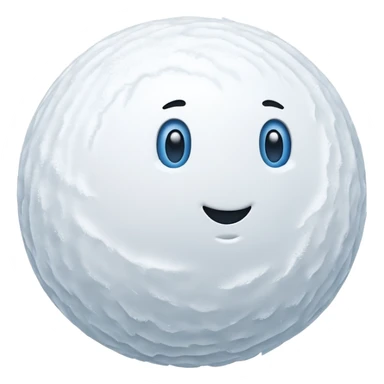 normal snowball sticker