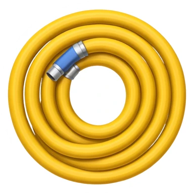 Hose yellow sticker