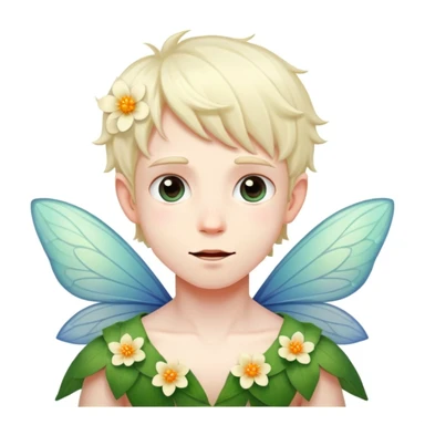 A fairy boy  sticker