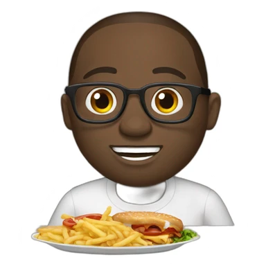 Macky Sall eating bruger sticker