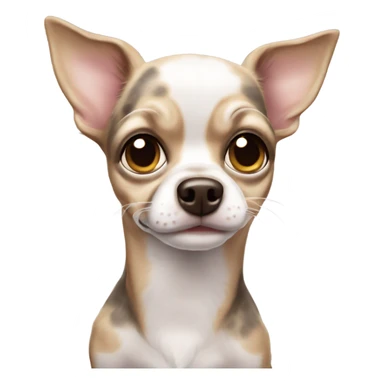 Merle chihuahua  sticker