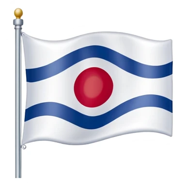 Official flag of Ohio sticker