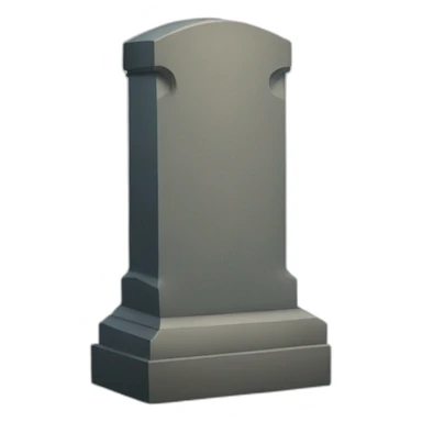 obscured tombstone sticker