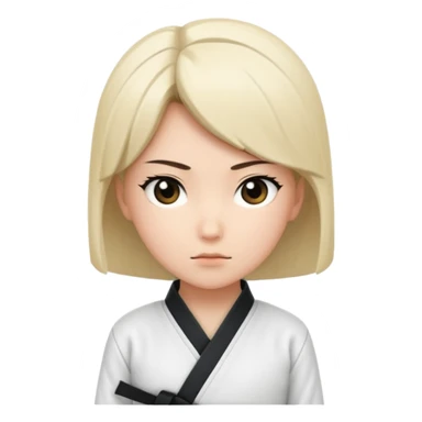 Aikido girl sticker