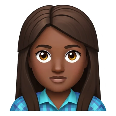Danielle Brooks as a Minecraft character sticker