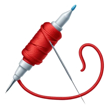 Hilo y aguja  sticker