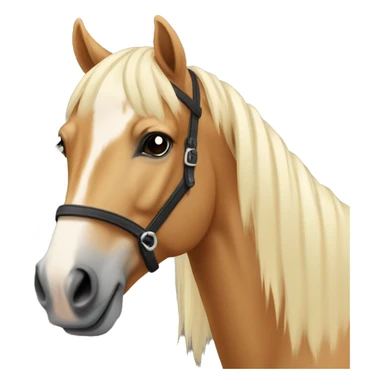 Palomino horse sticker